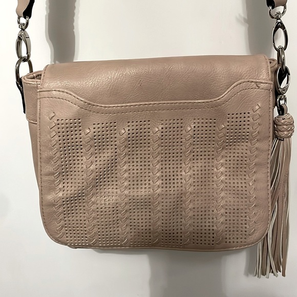 Steve Madden Crossbody Bag w/Woven Detail - Picture 1 of 8